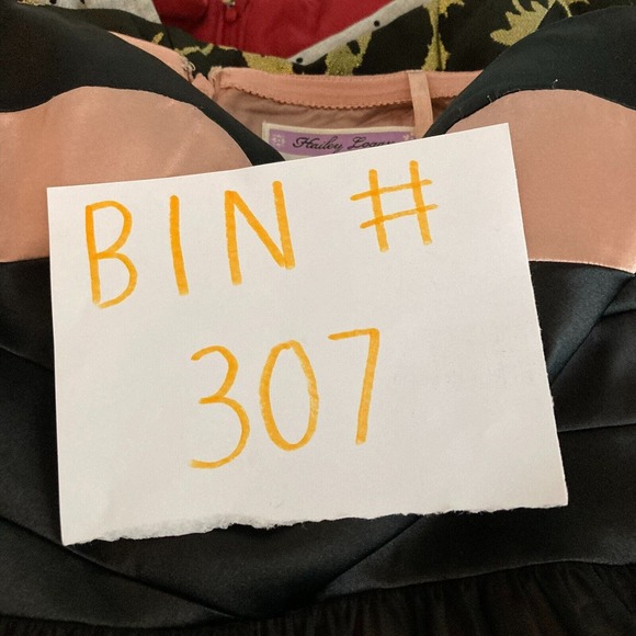 Adrianna Papell Hailey Logan Dress 3 Black Beige Chiffon Layer Solid Formal Mini - Picture 11 of 11